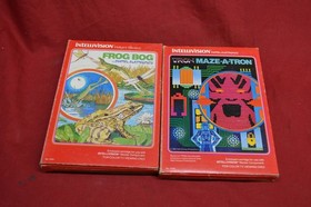 Mattel Intellivision 1979 System with 20 GAMES * UNTESTED * SELLING "AS-IS"
