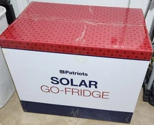 4 Patriots Solar Go-Fridge 3-in-1 Portable Fridge With Rechargeable Battery