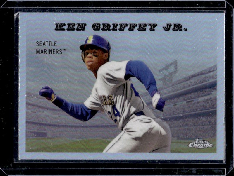 2025 Topps Chrome Platinum Ken Griffey Jr. 1955 Rails & Sails #55RS-8 Mariners