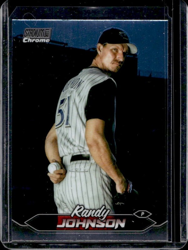 2024 Topps Stadium Club Randy Johnson Chrome #8 Diamondbacks