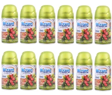 12 Wizard Automatic Spray Refills Holly Berry Scent Each 5 oz (See Note)