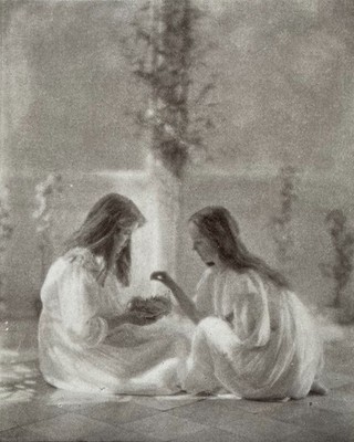 Schöne Mädchenstudie 1908 von Ernest G. Boon