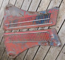 1936 Ford Car Hood Side Panels Original Patina Pair Coupe Sedan Cabriolet 1936 Ford Car Hood Side Panels Original Patina Pair Coupe Sedan Cabriolet