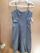 Twenty-One Spaghetti Strap Little Black Dress Size Small Knee Length New