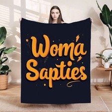 Stylish Flannel Blanket - Soft  Warm Cozy for Sofa Travel  Bed-Vibrant Pattern