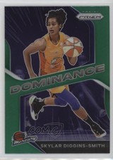 2021 Panini Prizm WNBA Dominance Green Prizm Skylar Diggins-Smith #14 0nr3
