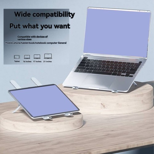 Support Pliable pour Ordinateur Portable avec Ventilateur Refroidissement, 9093 - Photo 6/10
