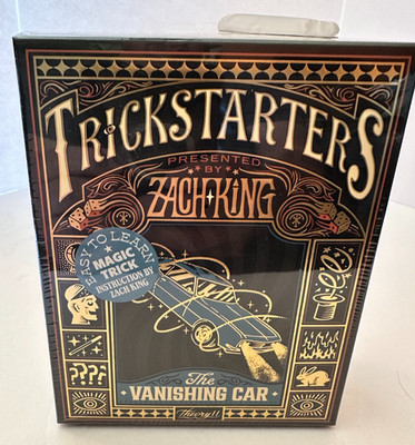 TrickStarters The Vanishing Car by Zach King SEALED Easy to Learn Magic Trick