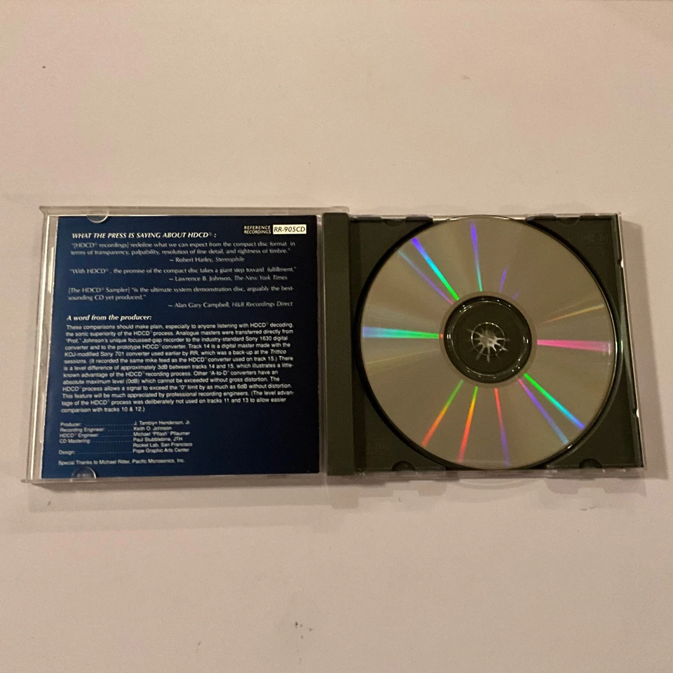 HDCD Sampler Volume 2 1995 High Definition Compatible AUDIOPHILE TESTER - Image 2 of 2