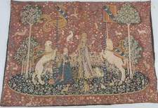 Vintage European Medieval Lady & Unicorn Jacq...