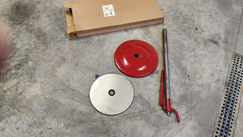 Graco  112198 Manual Grease Dispense Pump Filler USED PART INCOMPLETE KIT