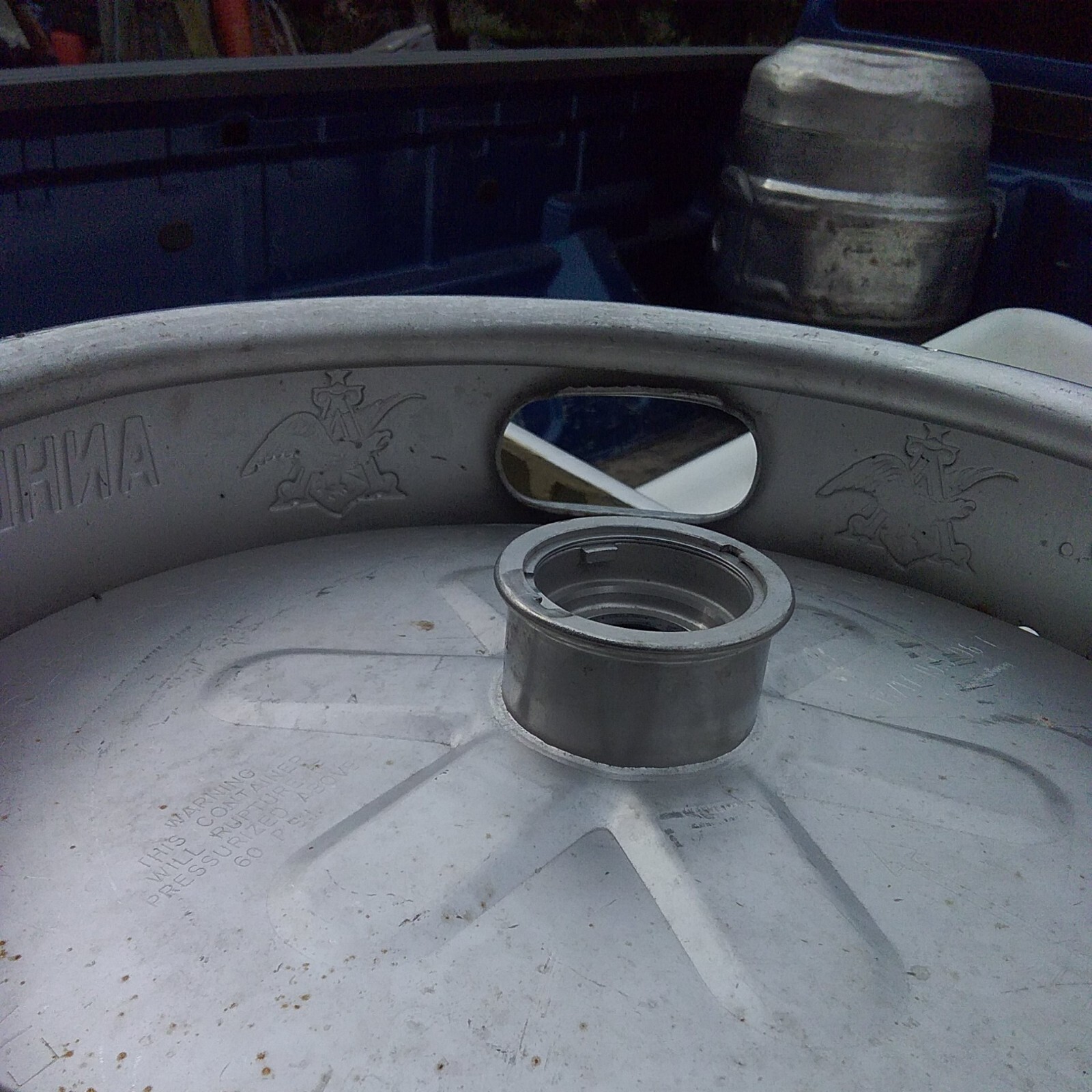 Vintage Stainless Steel Anheuser Busch Beer Keg 15.5 Gal eBay