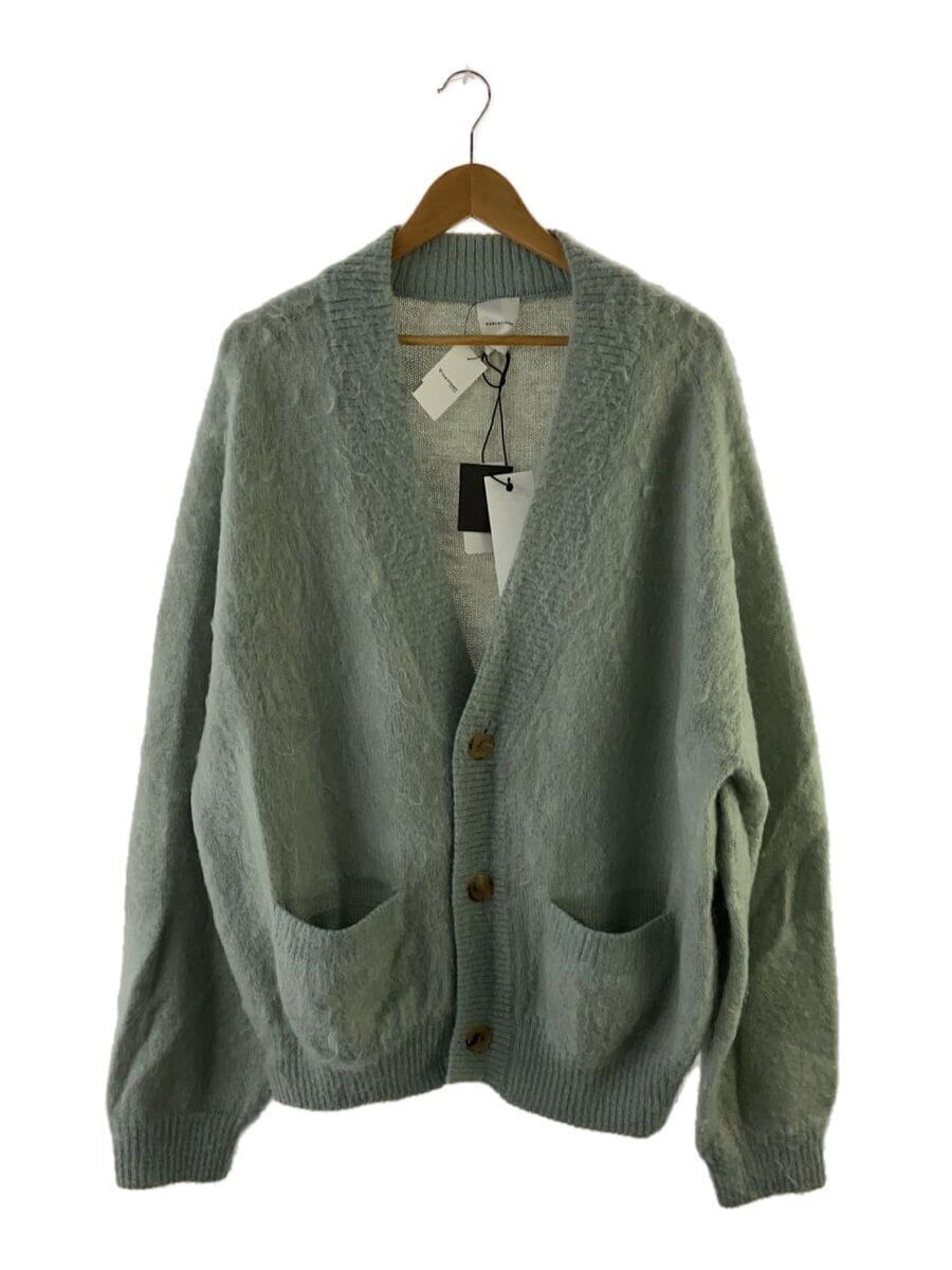 ONE FIVE Cardigan (Thick 2 Mohair Green Plain S041208 Used