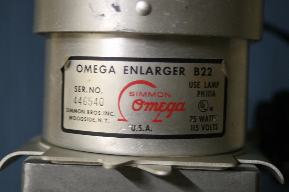 Ampliador fotográfico Omega B22 con lente, Foto 3 de 4