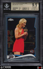 POP 1 Renee Paquette (Young) RC BGS 9.5: 2014 Topps Chrome WWE Rookie Card Gisto