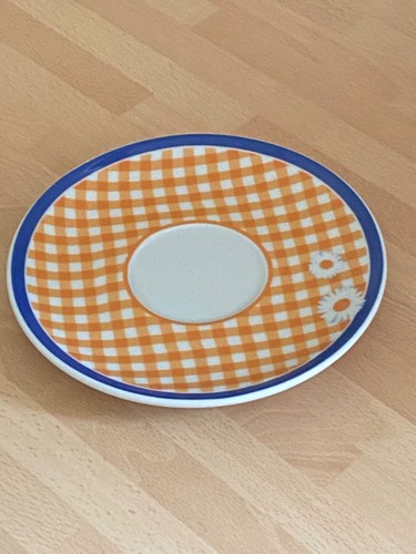 Rosenthal Saint Tropez Pleasures Kaffeetasse und Untertasse Duo orange & weiß - Bild 2 von 7