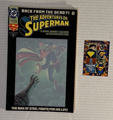 Adventures of Superman #500 Back From The Dead DC Comics