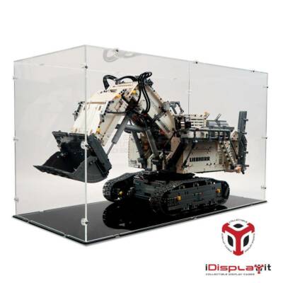 Acryl Vitrine für Lego 42100 Liebherr R 9800 Bagger - NEU