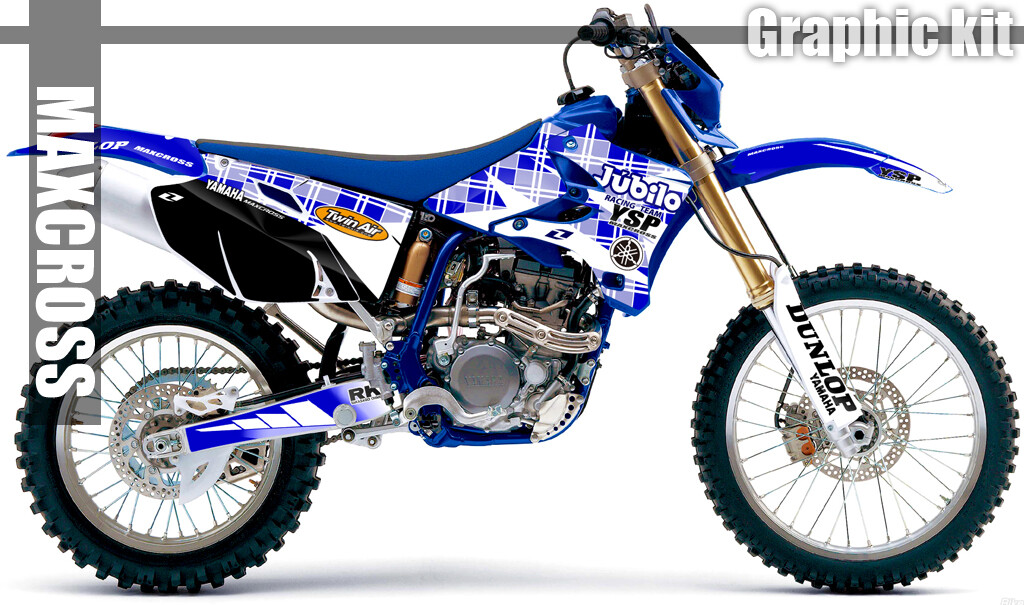 YAMAHA WR250F WR450F YZ250F YZ450F 2003-2006 MAXCROSS GRAPHICS