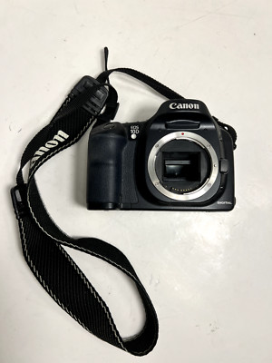 Canon EOS 10D 6.3 Mega Pixel DSLR DS6031 No Battery Or Charger / Tested Working!