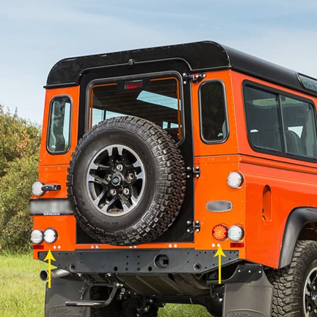 10PCS Smoke LED Driving Turn Signal Fog Tail Light Kit For Land Rover