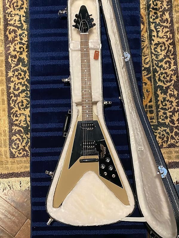 ※ダンバラ※ Gibson flying V Gibson Government Series Flying V II - Tan | eBay