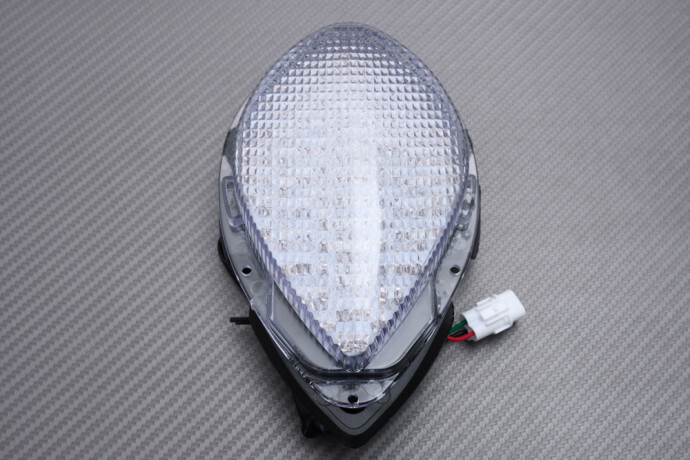 Feu stop LED transparent haute visibilité avec connexion rapide Yamaha Roadstar 1700
