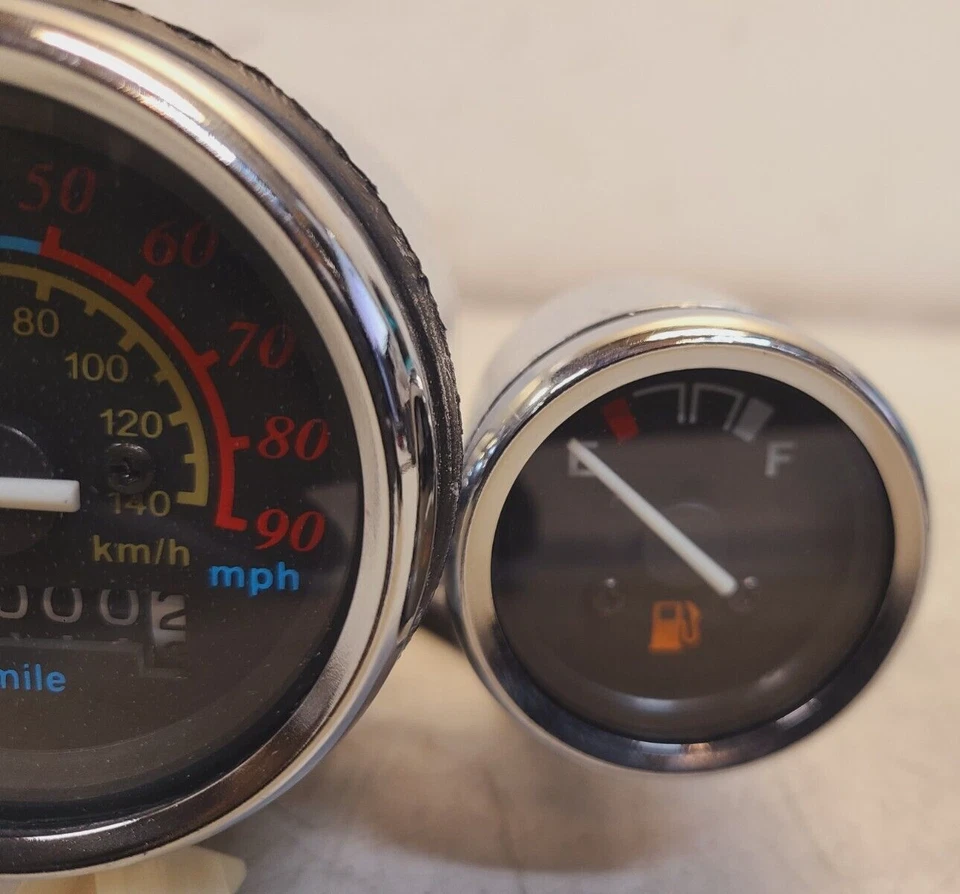 Conjunto de velocímetro para 50cc-125cc Lance Cali Classic 90mph Foto 4 de 4