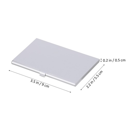 1pc Phone Number Storage Holder Aluminum SIM Bag Chip Organizer with a Needle - 第 4/11 張圖片