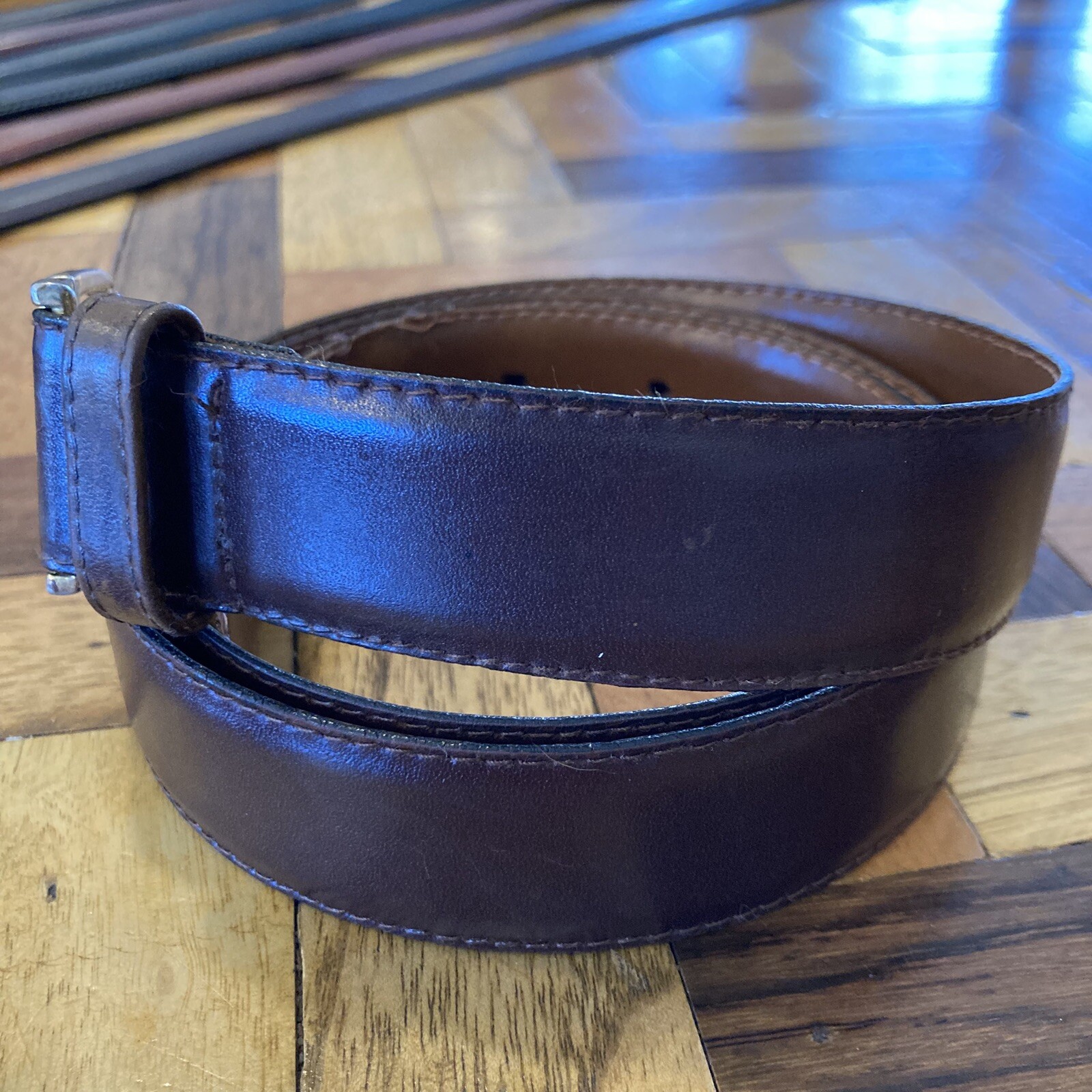 Christian Dior Solid Brown Split Leather Luxury M… - image 4