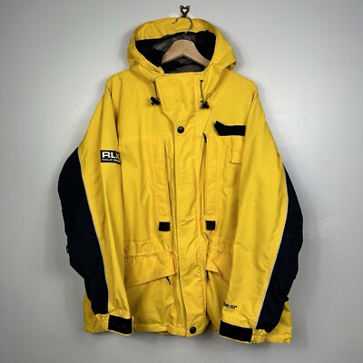 Polo Sport Ralph Lauren RLX Jacke, Gore-Tex, Vintage, Utility, Größe Herren Large