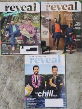 DREW + JONATHAN SCOTT  REVEAL Magazine Lot Of Three  Spring/Summer/Winter 2020
