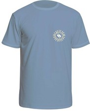 QUIKSILVER MIX S/S Surf Shirt - BME0 Captains Blue - Medium - NWT