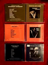 STAN GETZ, SONNY ROLLINS COLEMAN HAWKINS  3 CDS (4-6) FROM CONCORD MUSIC GROUP