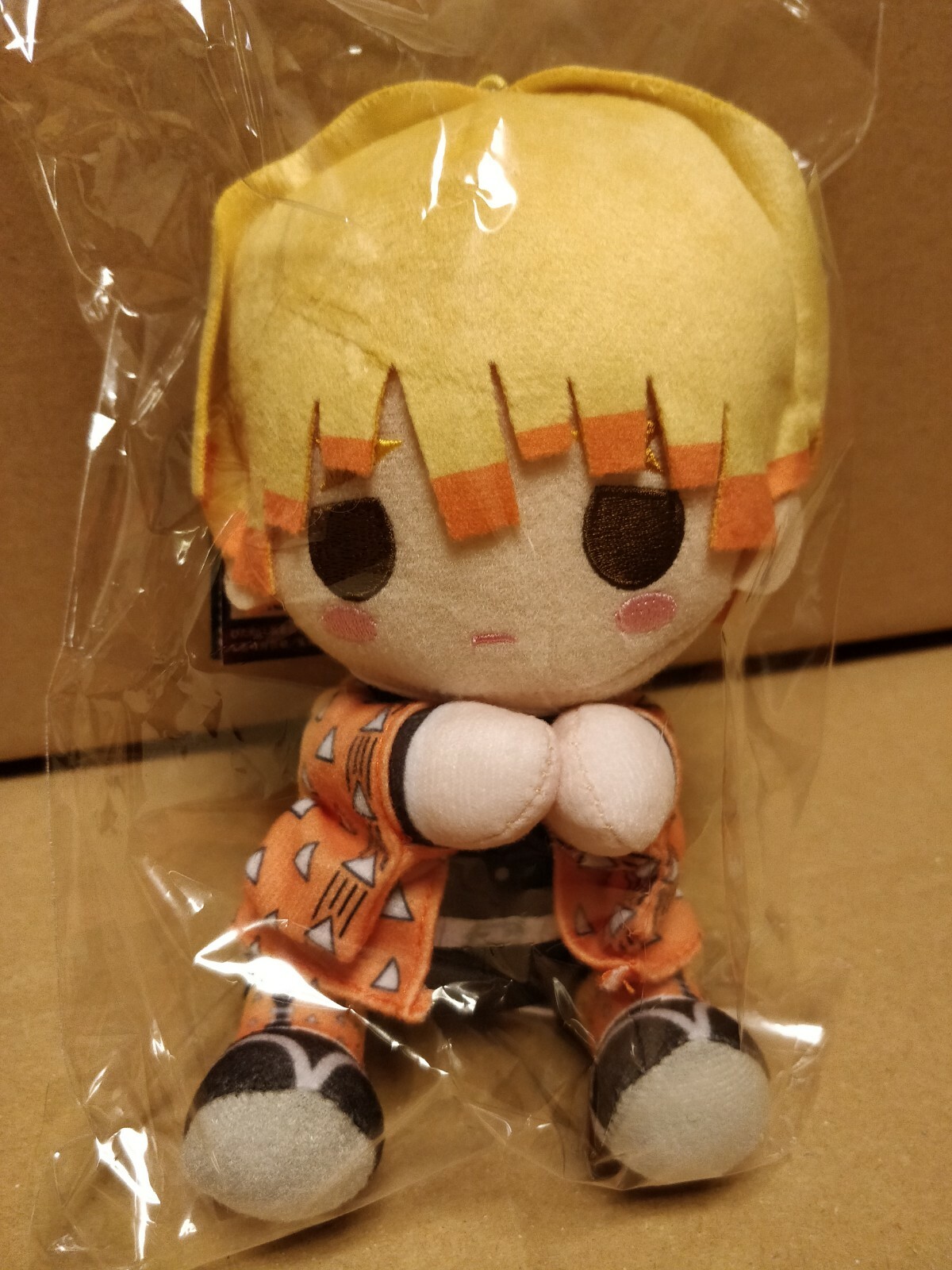 OFFICIAL DEMON SLAYER KIMETSU NO YAIBA ZENITSU AGATSUMA PITANUI PLUSH - SEALED