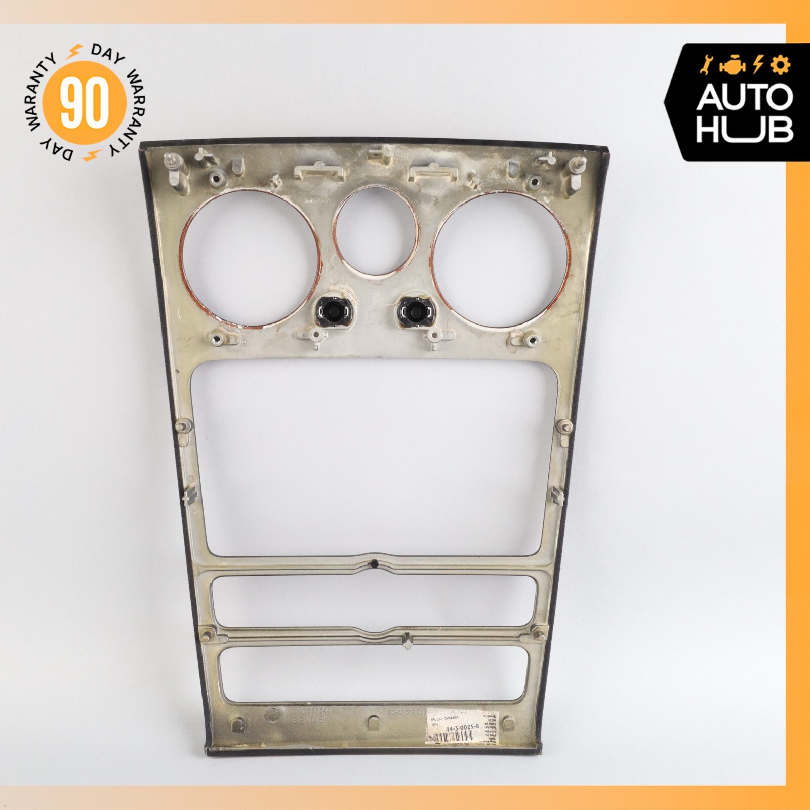 Bentley Continental GTC GT Center Dashboard Instrument Panel Wood OEM 46k
