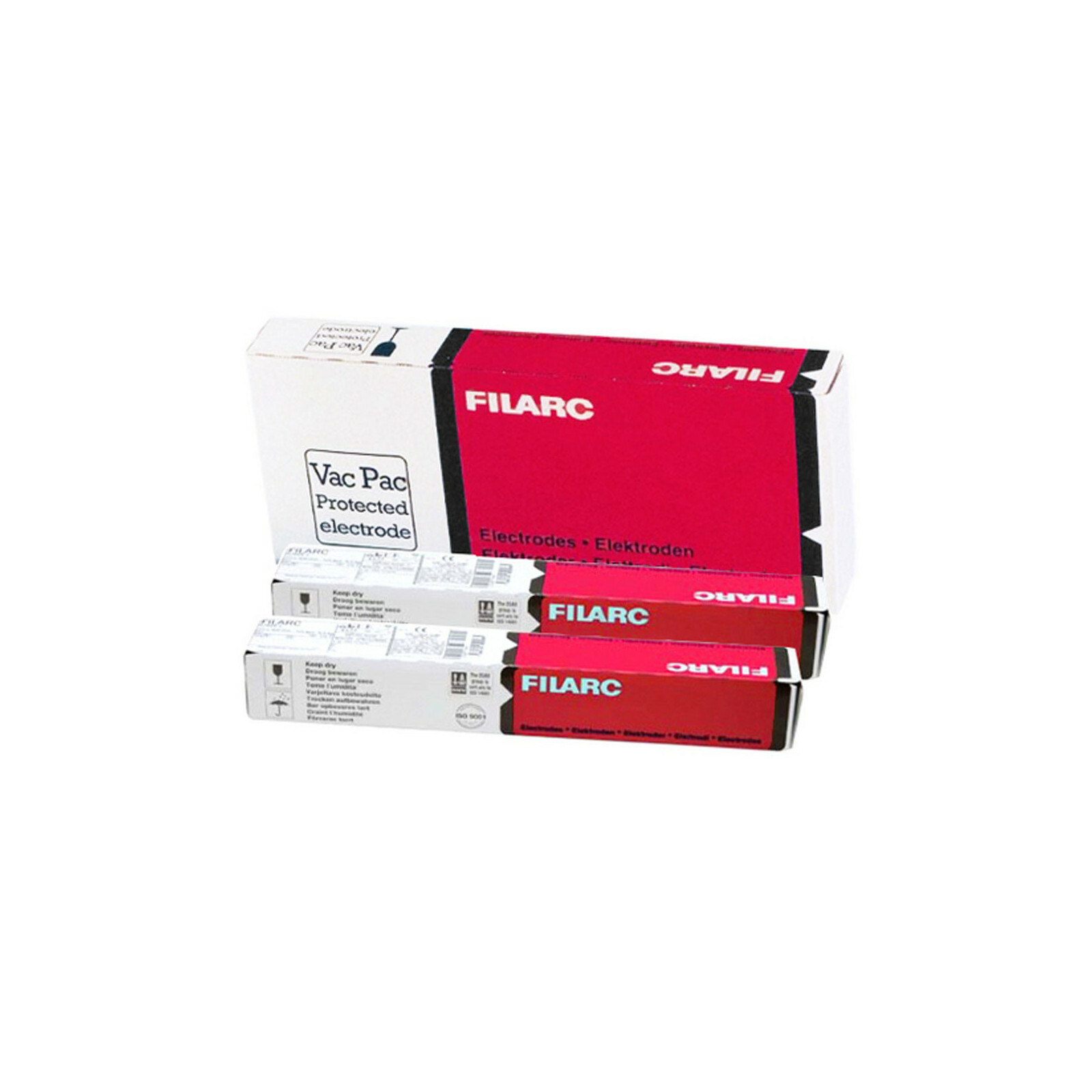 Electrodes rutile ESAB Filarc 48 en étui de 2.5 kg pour soudage stable