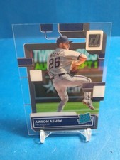 Aaron Ashby 2022 Panini Chronicles Clearly Donruss Rated Rookie Card #62