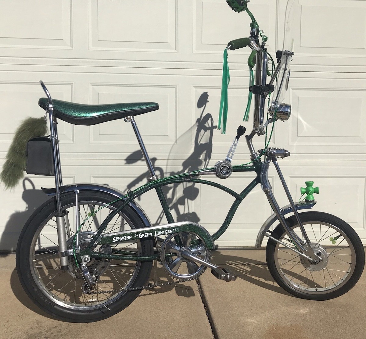 Custom 74￼ Schwinn Green Lantern Krate Stingray Spd Bicycle