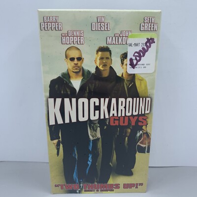 Sealed - Knockaround Guys - VHS Video- Dennis Hopper, Vin Diesel New Sealed