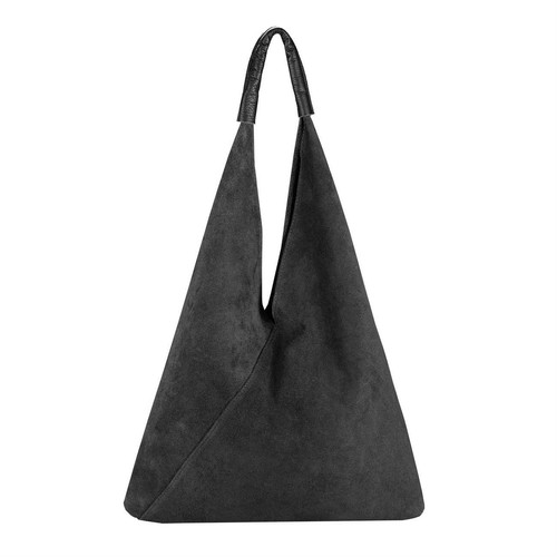 DAMEN XXL LEDER TASCHE SHOPPER Schultertasche Wildleder Velour HOBO REISE URLAUB - Bild 16 von 69
