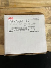 ABB OZXA-26/3P Terminal Lug Kit 400A 6 lugs LT 200824