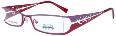 Collection Creativ 1149 - 990 Nylorbrille in pink mit lilafarbenem Glitzer   NEU