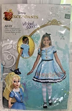 Disney Descendants Wicked World Ally Deluxe Child Costume~ Sz M (7/8)~ NEW!