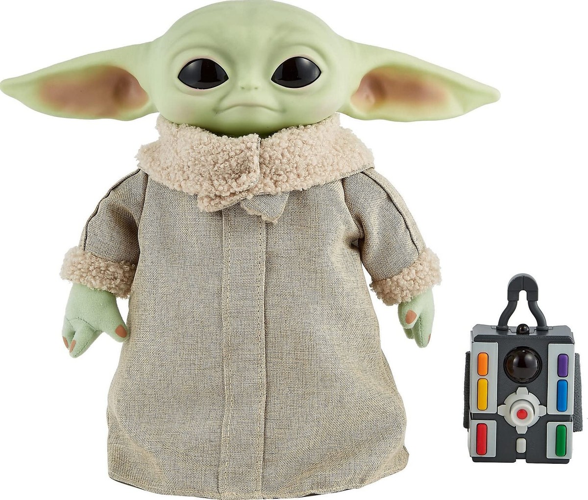 Mattel Star Wars The Mandalorian Grogu RC 12-inch Plush Toy 