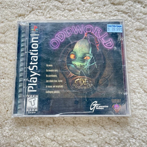 Oddworld Abe's Oddysee Playstation PS1 PREOWNED COMPLETE CIB