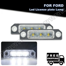 2x For Ford Fusion Focus Mustang Flex Taurus SE LED License Plate Light Tag Lamp