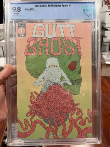 “Gutt Ghost: Til We Meet Again” #1 CBCS 9.8 (2019 Scout) 🔥 ❄️WHITE PAGES❄️ L@@K