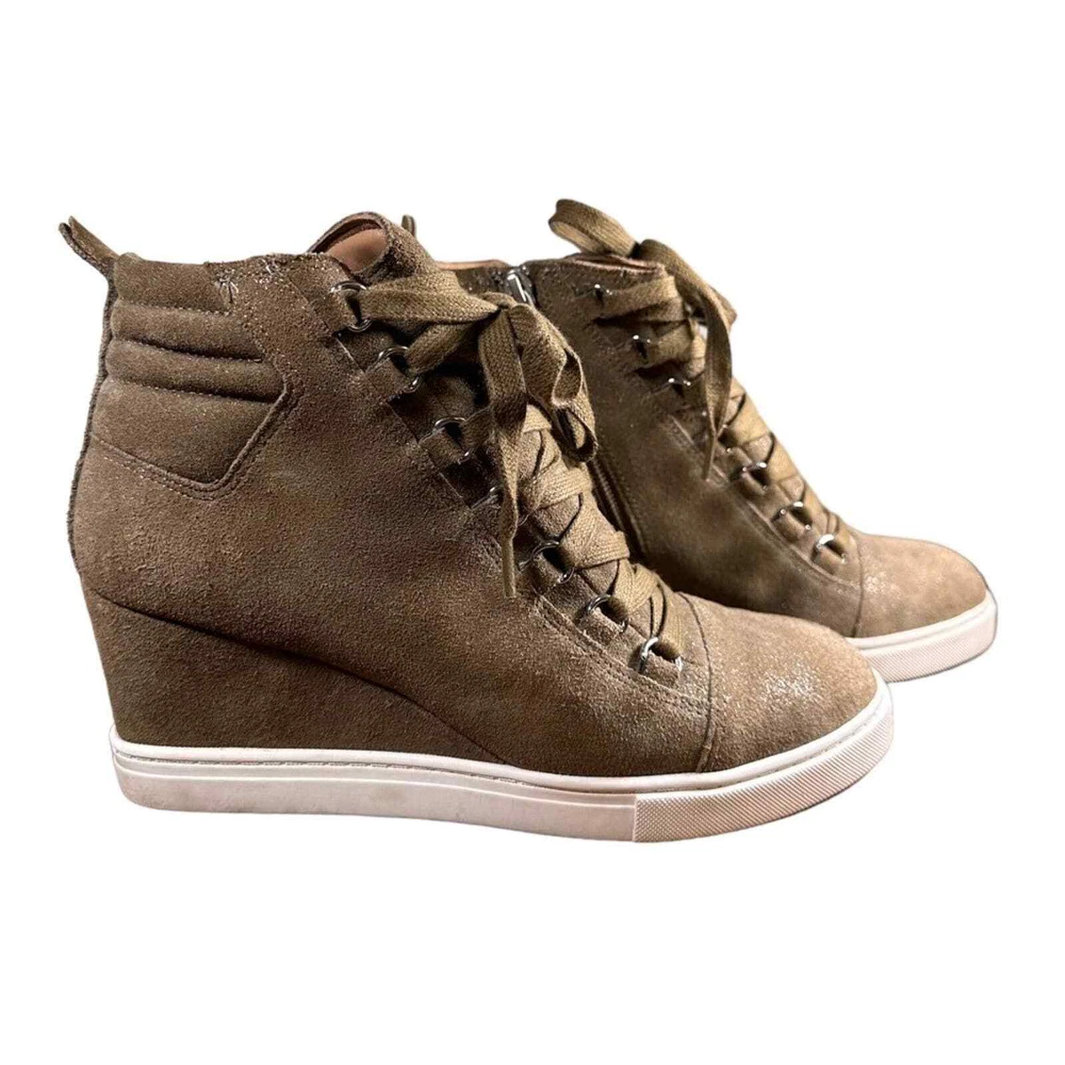 Linea paolo outlet fenton wedge sneaker