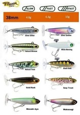 Fiiish Power Tail 38mm. Pesca, Wobbler, Esca ,Cavedano, Artificiale, Trote, Duro